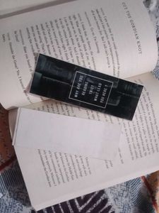 Set Of Four handmade printed book marks