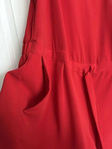 Red Playsuit