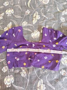 Purple Saree