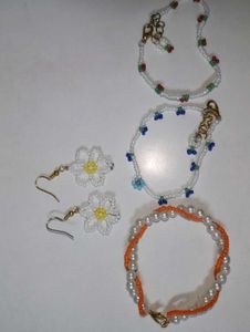 Pearl &amp; Combo Beaded Bracelets