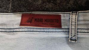 Distressed Light Wash Jeans