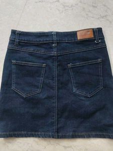 Denim Mini Skirt
