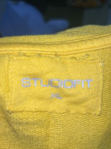 Yellow Hoodie Dress