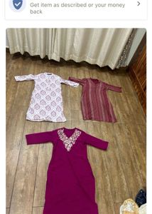 Combo 3 Kurtas