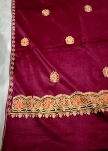 Brand New Velvet Kurta Pant Shawl Set