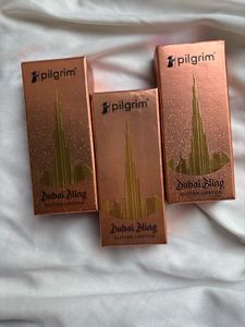 Pilgrim Glitter Lipstick For Women 4.2gm