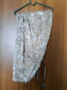 Floral Print Kurta And Salwar