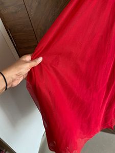 Red Party Wear Gown