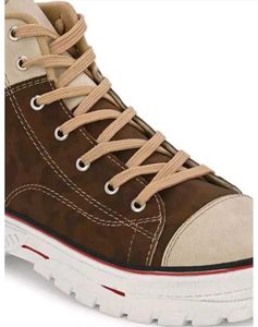 Brown Unisex Casual Boots