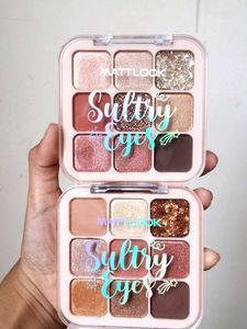 Mattlook Sultry Eyes Eyeshadow Pack Of 2, lipstick