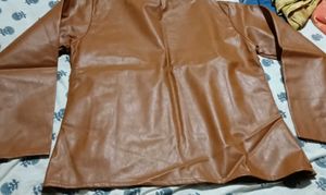 Stylish Brown Leather Jacket