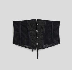 Vintage Embroidered Waist Corset