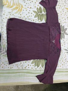 Elegant Plum Top