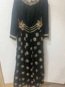 wedding wear gown with dupatta