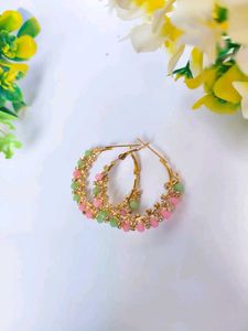 Earring Bundle - Pearl &amp; Beaded Hoops