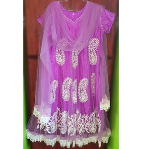 New Anarkali Kurta With Dupatta