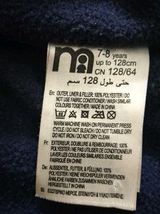 Boy's Blue Puffer Jacket