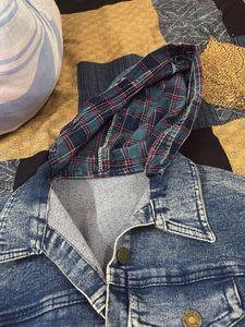 Denim Jacket with Hood