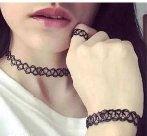 Women's Bracelet,Ring And Choker