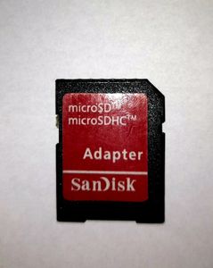 Sandisk Memory Card Adopter