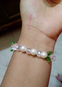 Tulip Bracelet And Flower Big Claw Clip
