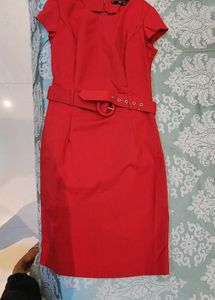 Love Affair Mango Red Party Dress