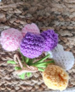 Crochet Flower Bouquet