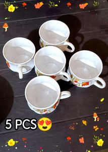 Vintage Tea Cups - Set of 5 😍💸