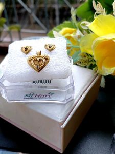 Sri Hari Heart Jewelry Set