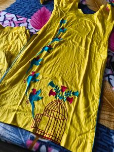 Yellow Kurta Set