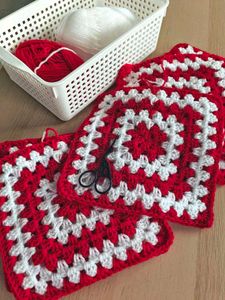 Handmade Crocheted Potholders