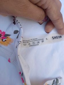Shein Floral Bikini Top