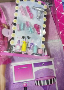 Barbie Doll As Salon Stylist 🤩😍✨💄✂️😻💇🏼💃🏼