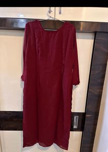 Elegant Maroon kurta set