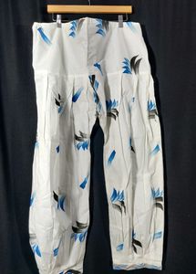 Women White Kurti Pant | Waist 44| Length 39