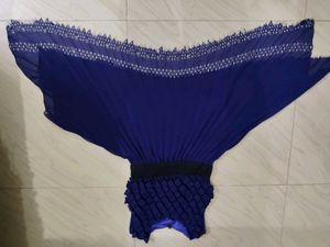 Royal Blue Ruffle Dress