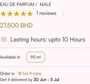 PRICE 2500 🪵🍋Ajmal - Fasety (90ml left)🍋🪵