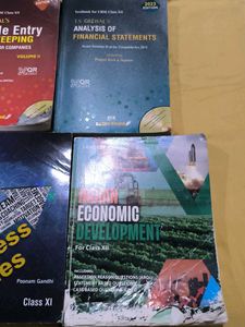 Class 12th Commerce Books.