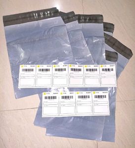 Courier Bag With Sticky Label