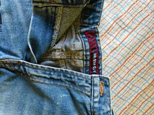 Distressed Denim Shorts
