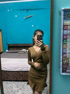 Women Slim Fit Full Sleeve Dress
