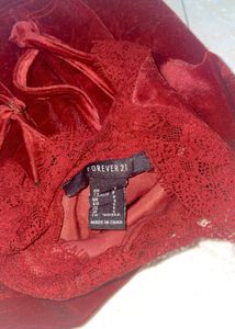 Forever 21 Wine Red Tank Top
