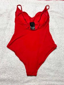 H&amp;M Red Bodysuit (Size 38)