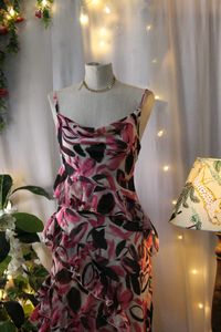 Floral Ruffled Print Dress