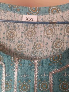 New Cotton Kurti With Pant