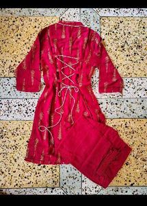 Printeresty Corset kurti pant Set *NEW*