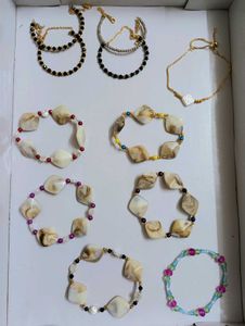 11 Handmade Bracelets Combo!!