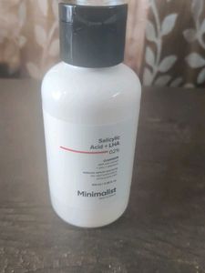 Minimalist 2% Salicyclic Acid + LHA Face Cleanser