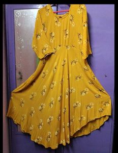 Floral Frock With Night Dress