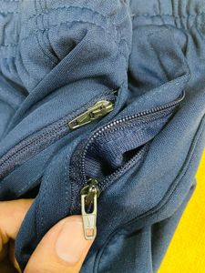 Nike Solid Blue Shorts Unisex